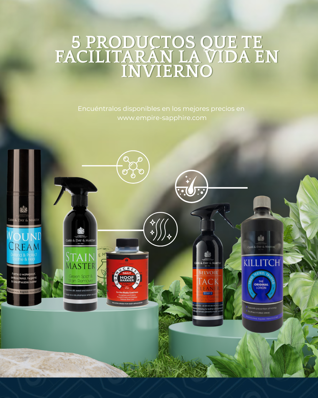 5 PRODUCTOS QUE TE FACILITARÁN LA VIDA EN INVIERNO CON TU CABALLO