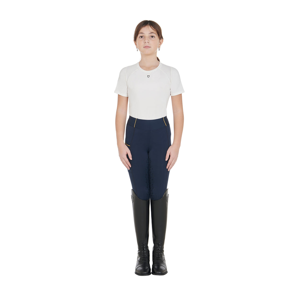 Legging para Niña con Forro Polar - Azul