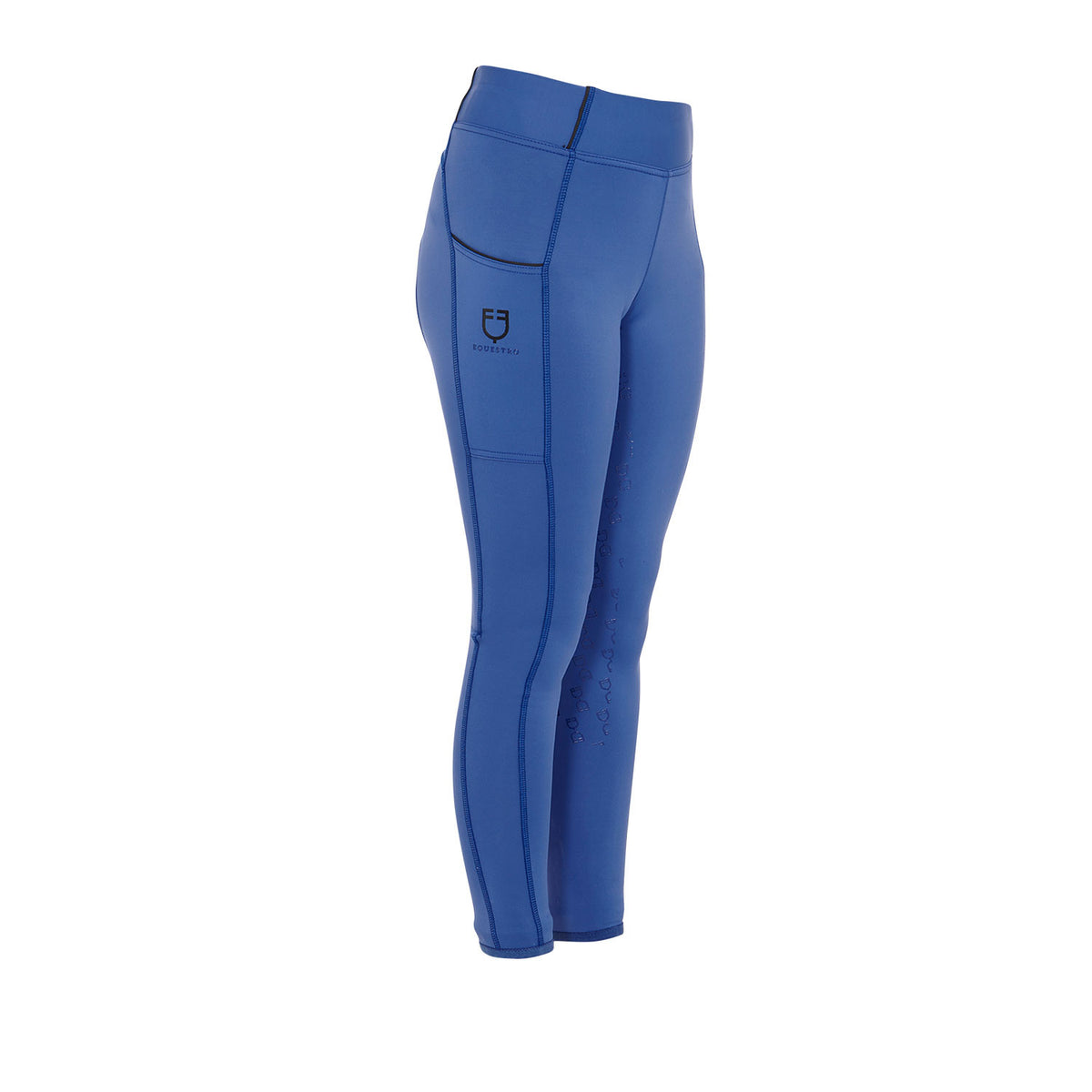 Legging para Niña con Forro Polar - Azul Petróleo