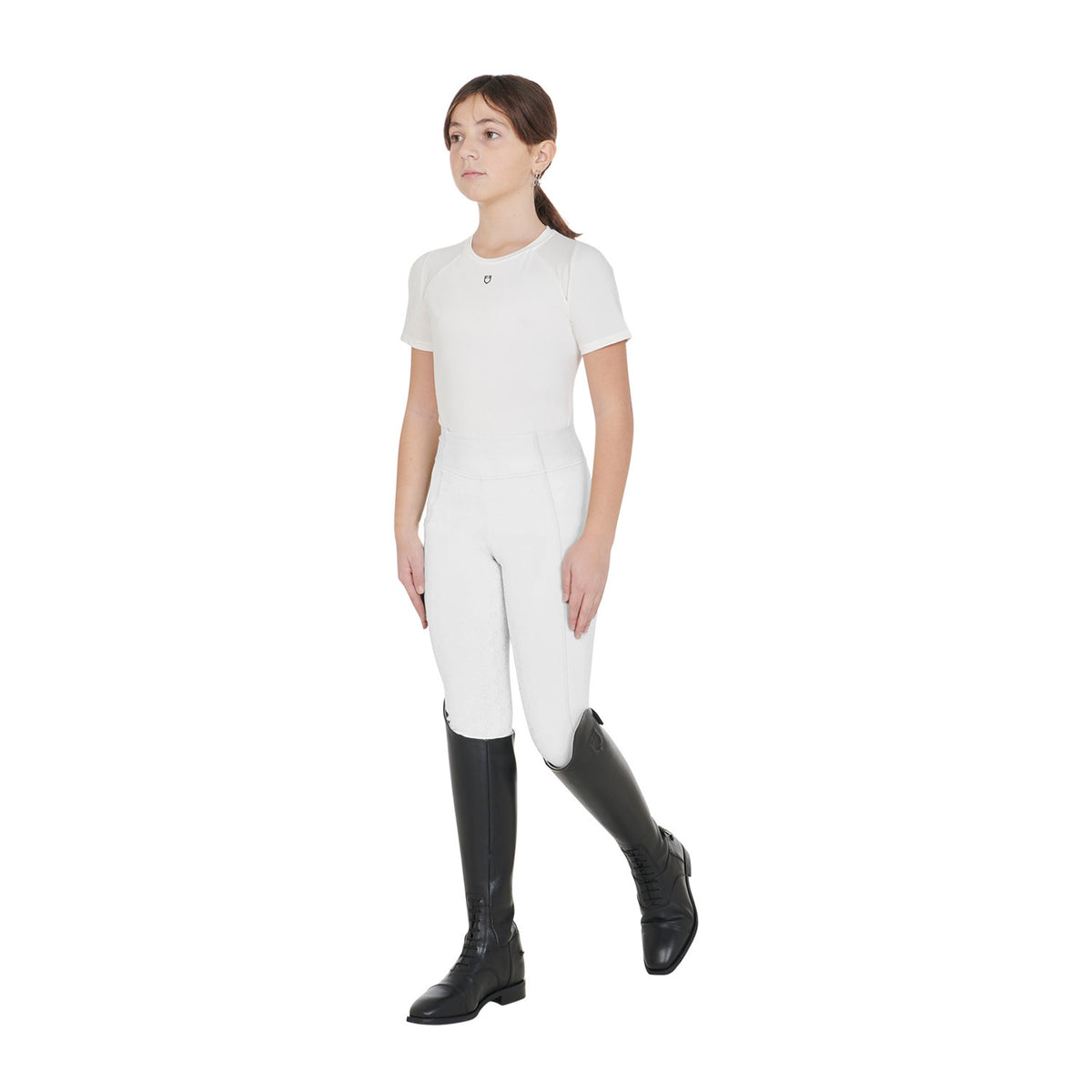 Legging para Niña con Forro Polar - Blanco