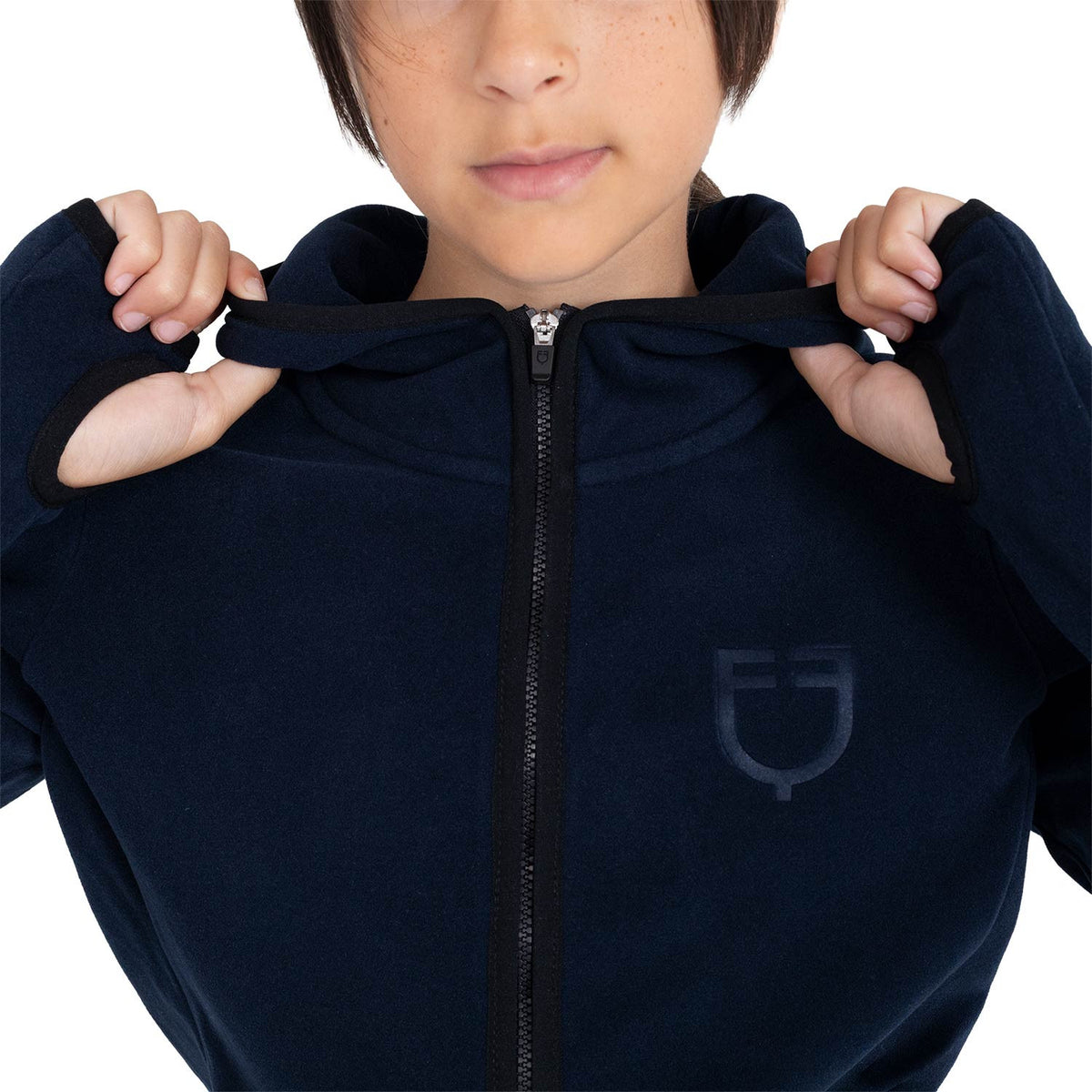 Sudadera Infantil Unisex de Forro Polar con Cremallera