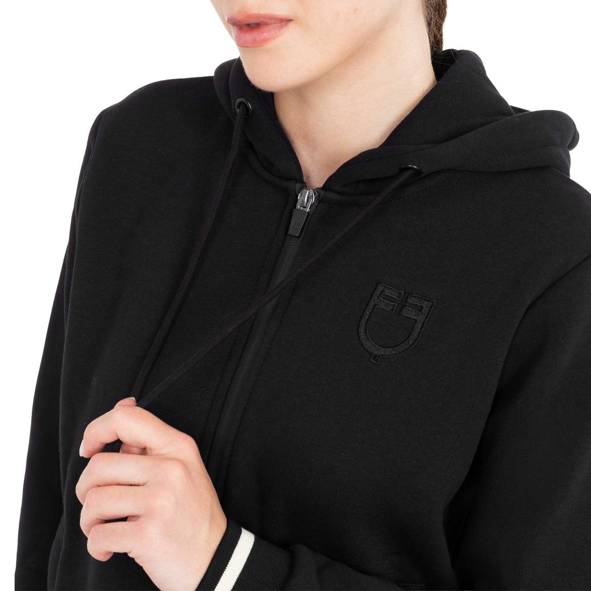 Sudadera con Capucha para Mujer y Cremallera Frontal