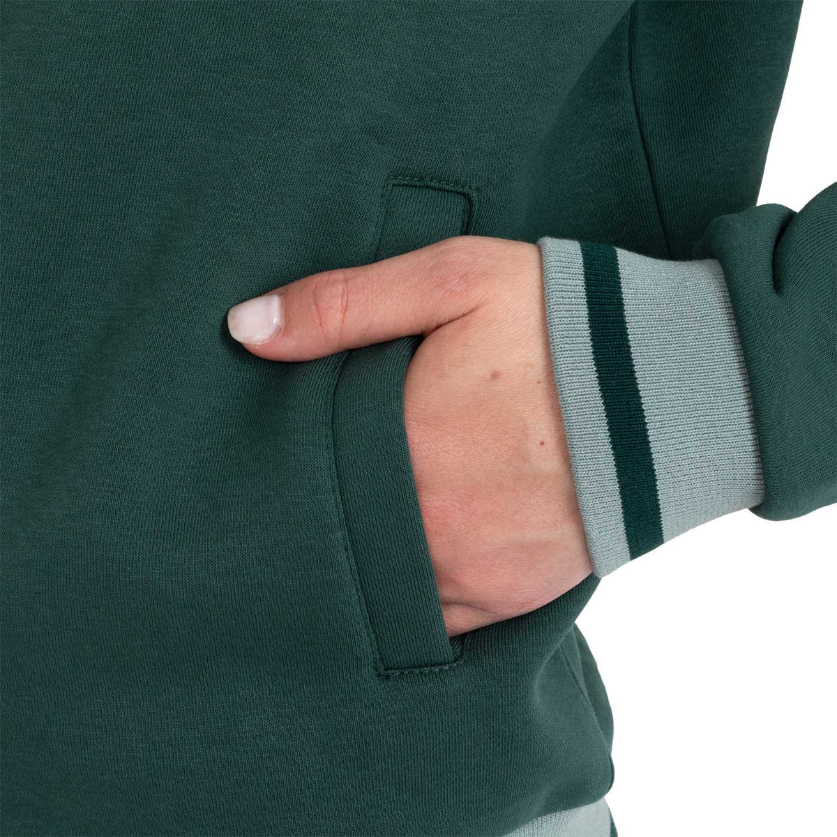 Sudadera con Capucha para Mujer y Cremallera Frontal