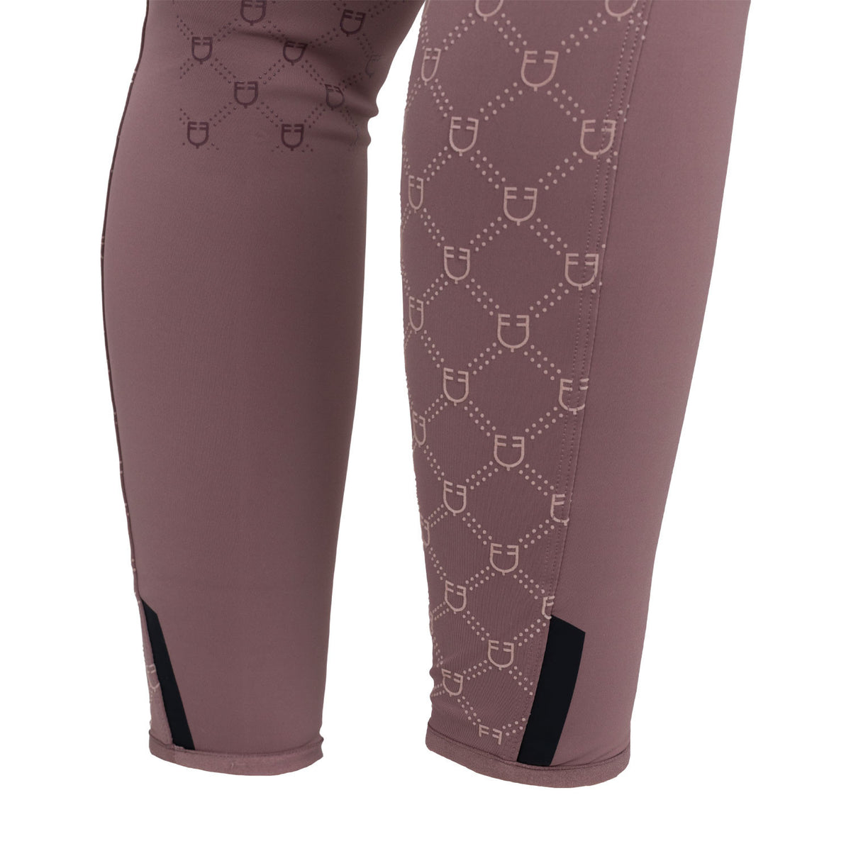 Leggings de Mujer de Cintura Alta en Tejido Técnico con Monograma