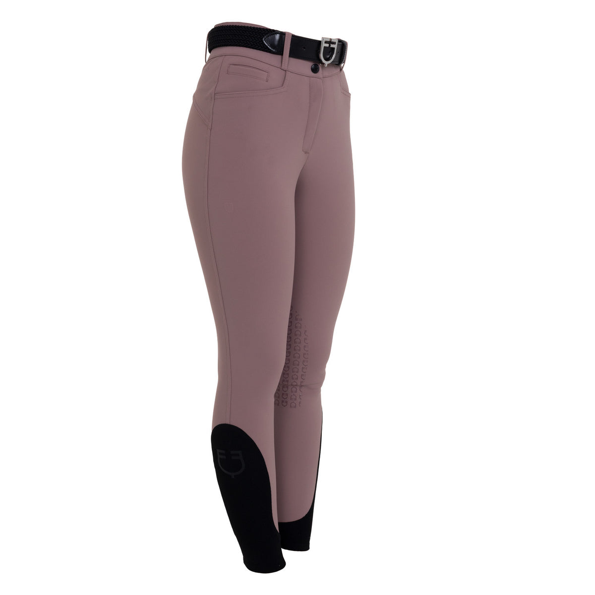 Pantalones de Mujer Cintura Alta con Grip en la Rodilla