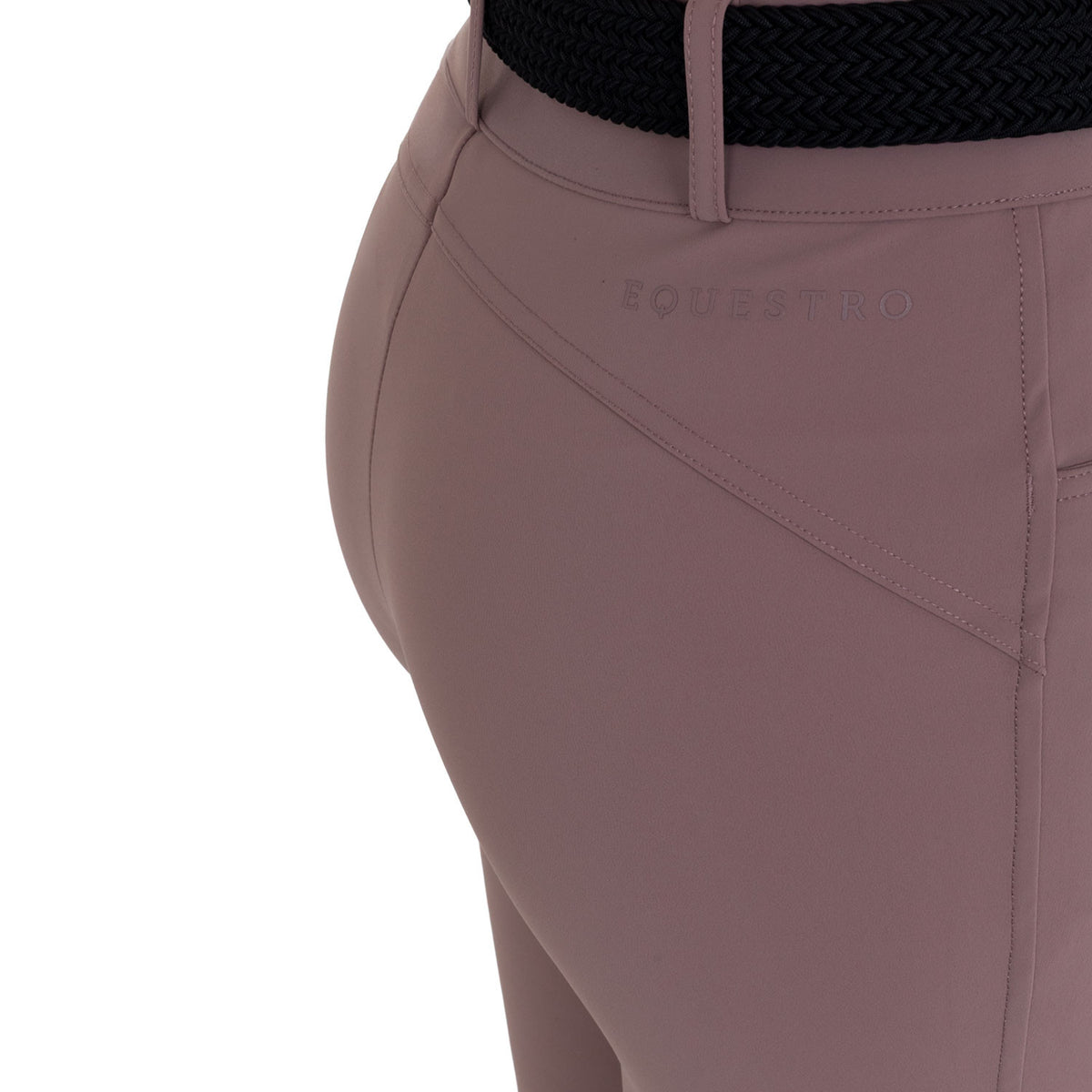 Pantalones de Mujer Cintura Alta con Grip en la Rodilla