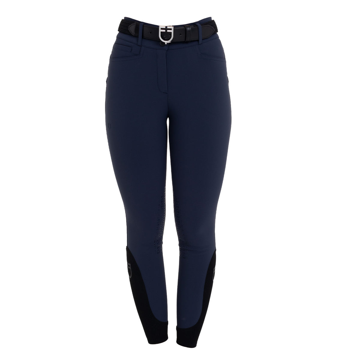 Pantalones de Mujer Cintura Alta con Grip en la Rodilla