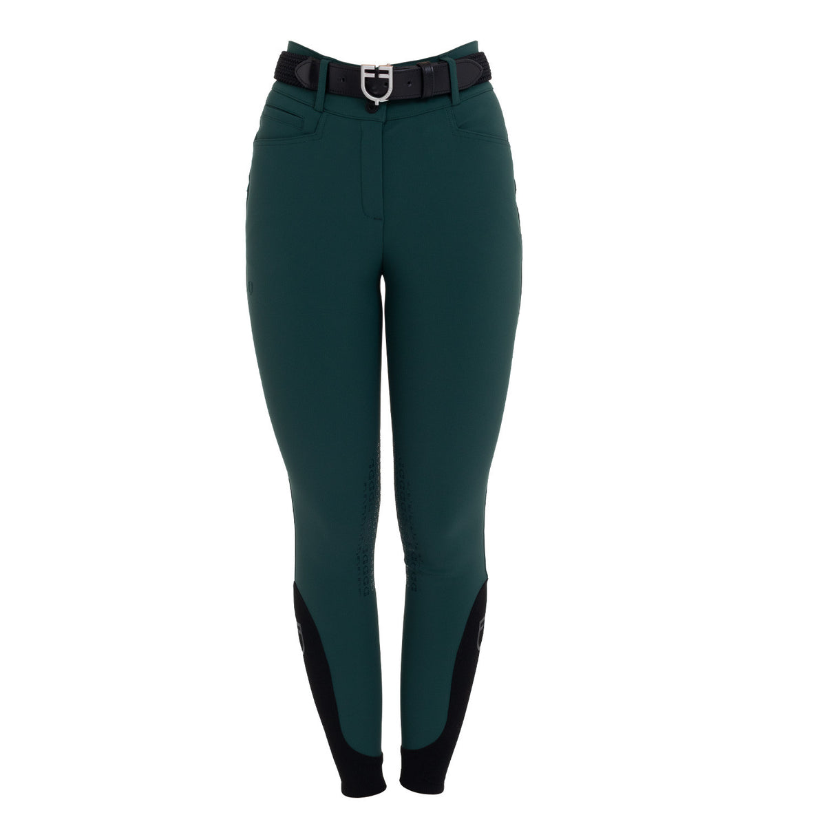 Pantalones de Mujer Cintura Alta con Grip en la Rodilla