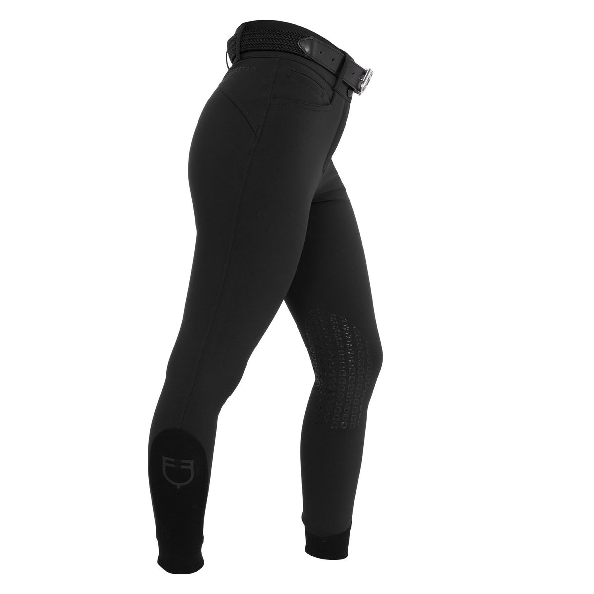 Pantalones de Mujer Cintura Alta con Grip en la Rodilla