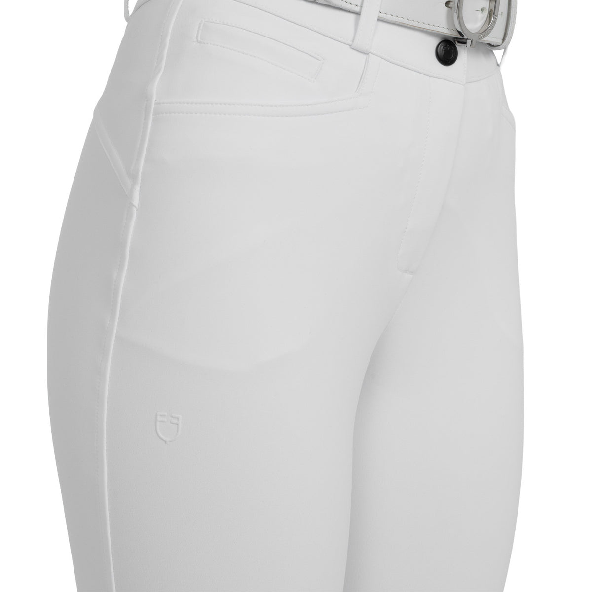 Pantalones de Mujer Cintura Alta con Grip en la Rodilla