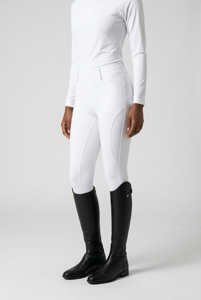 Legging equitacion empire sapphire blanco