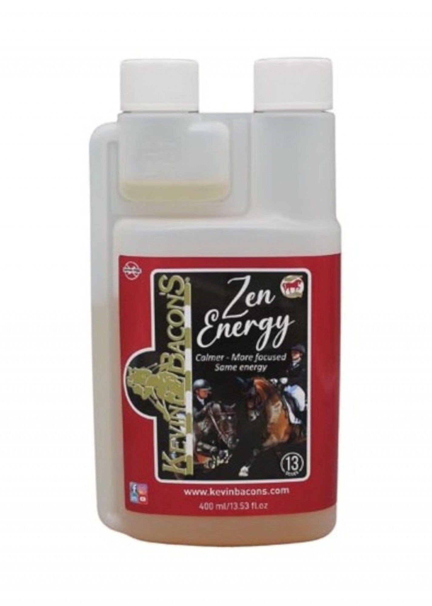 Zen Energy de Kevin Bacon 400 ml – El antiestrés natural para caballos