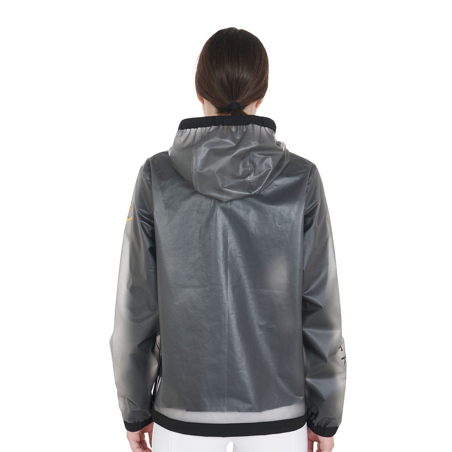 Impermeable Técnico Transparente Gris
