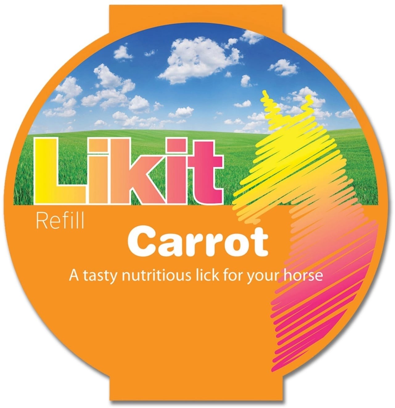 Recambio Likit – Golosina para caballos - Zanahoria