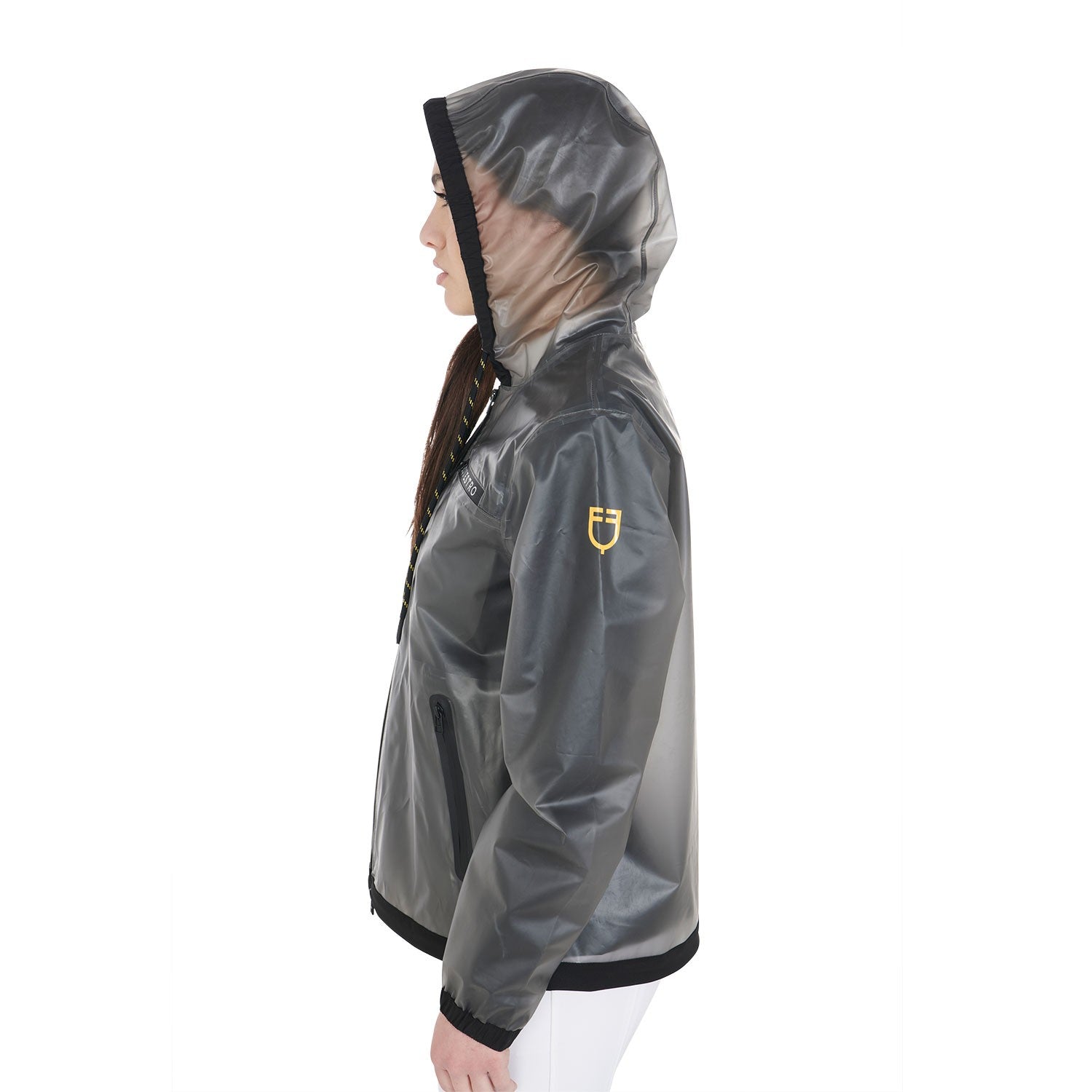 Impermeable Técnico Transparente Gris