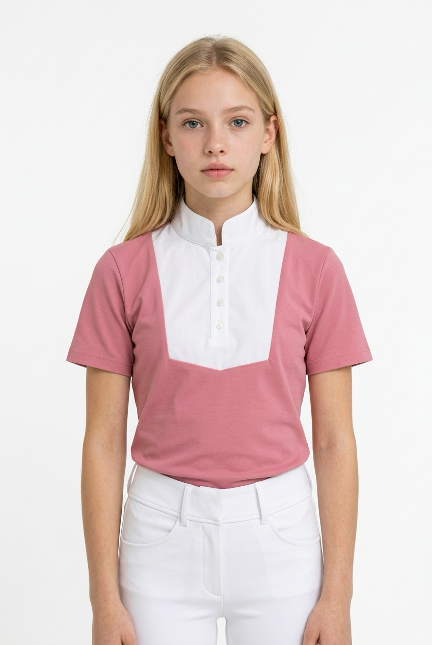 polo equitación empire sapphire rosa