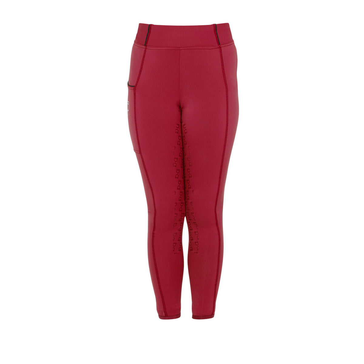 Legging para Niña con Forro Polar - Rojo