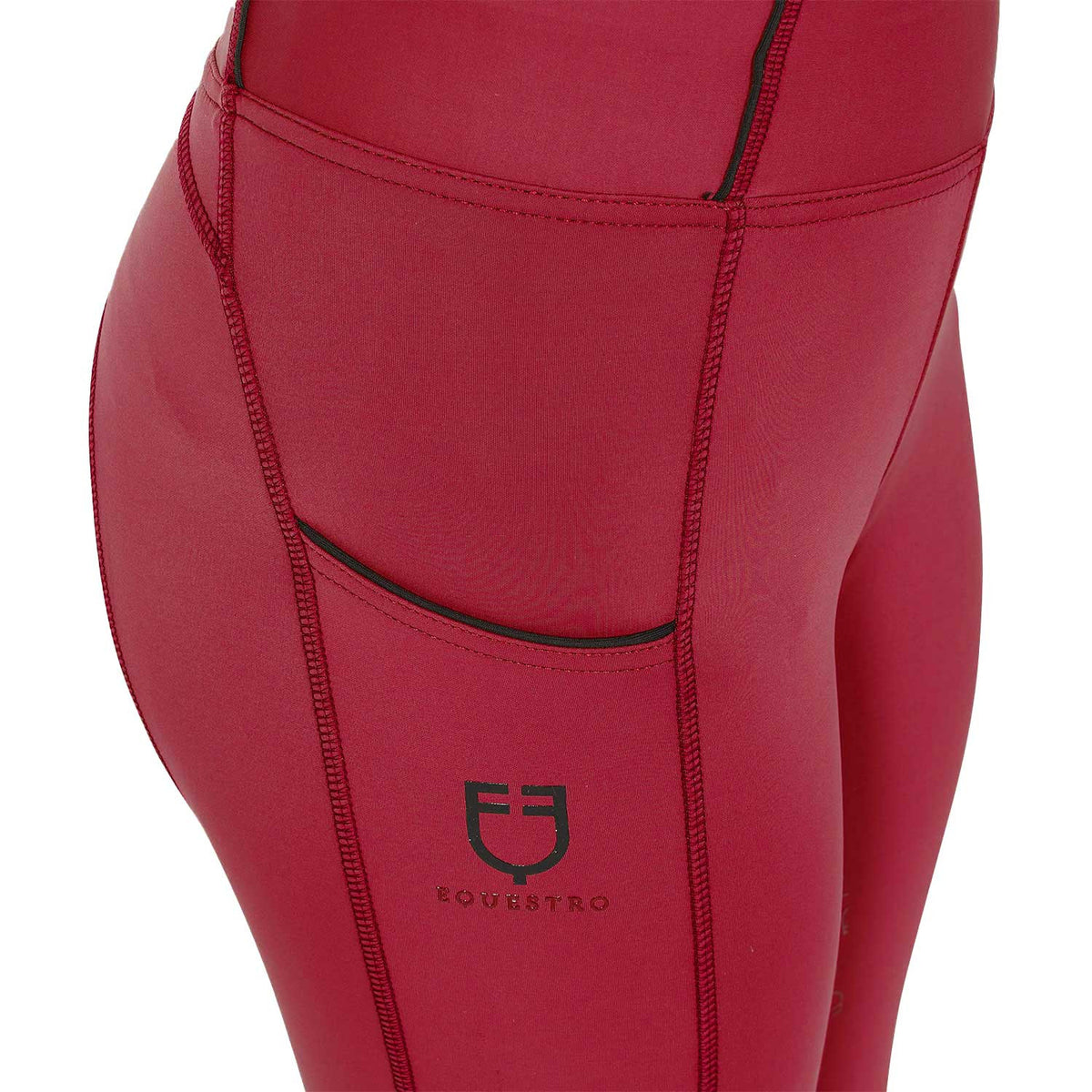 Legging para Niña con Forro Polar - Rojo