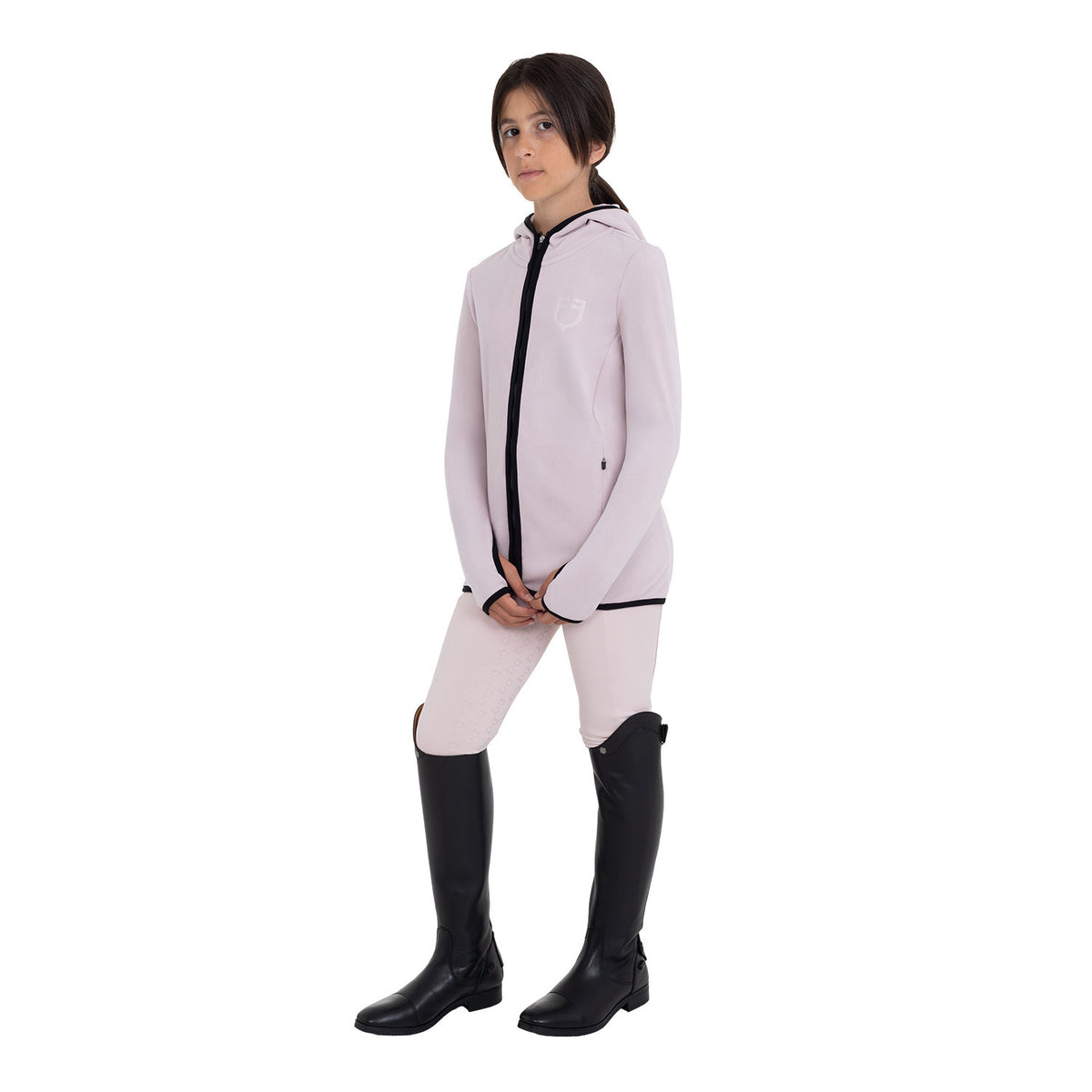 Sudadera Infantil Unisex de Forro Polar con Cremallera