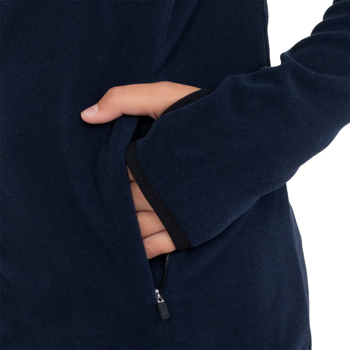 Sudadera Infantil Unisex de Forro Polar con Cremallera