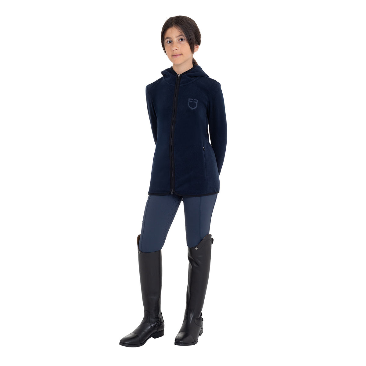 Sudadera Infantil Unisex de Forro Polar con Cremallera
