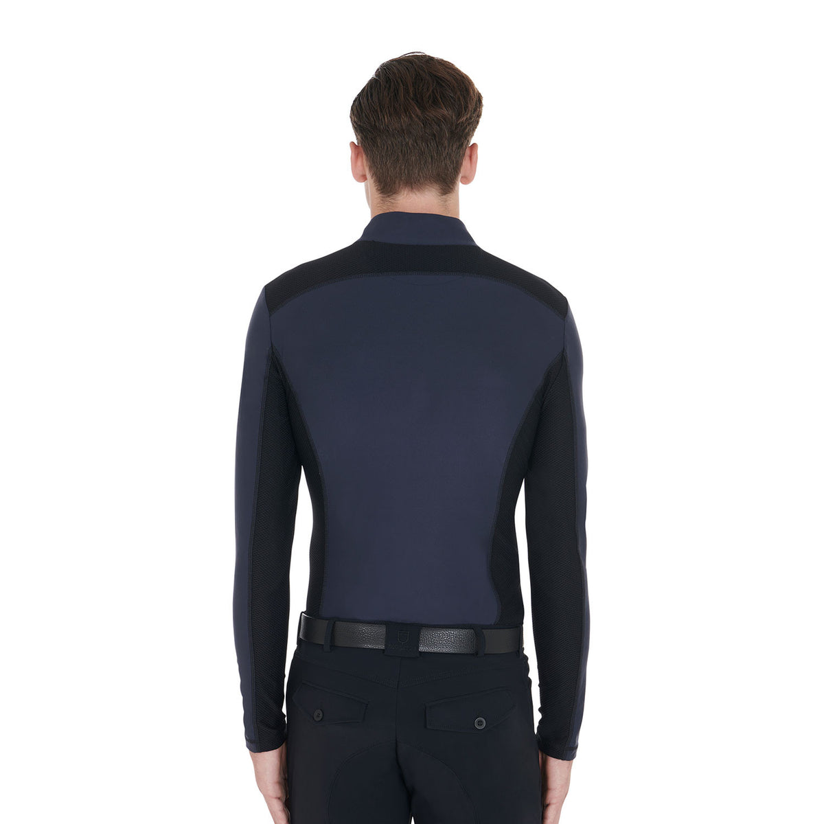Polo de Hombre Slim Fit Entrenamiento Manga Larga
