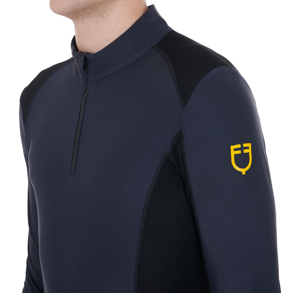 Polo de Hombre Slim Fit Entrenamiento Manga Larga