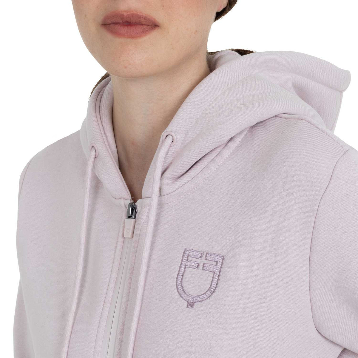 Sudadera con Capucha para Mujer y Cremallera Frontal