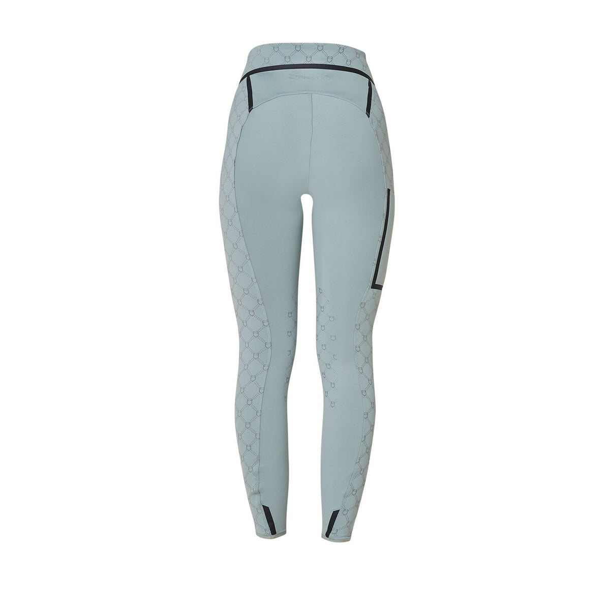 Leggings de Mujer de Cintura Alta en Tejido Técnico con Monograma