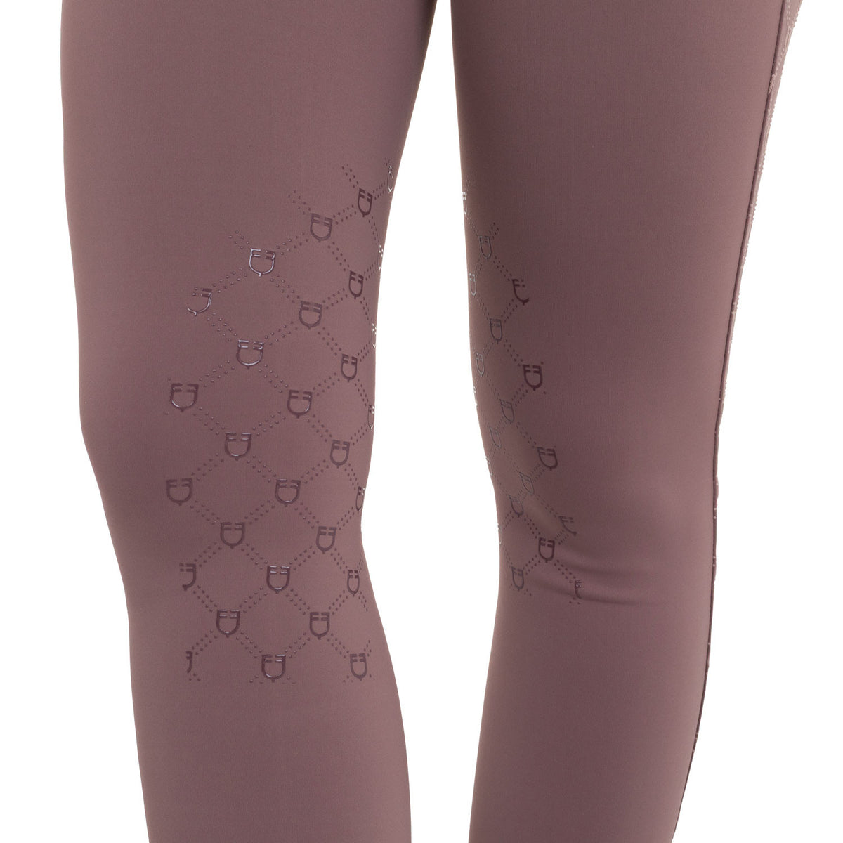 Leggings de Mujer de Cintura Alta en Tejido Técnico con Monograma