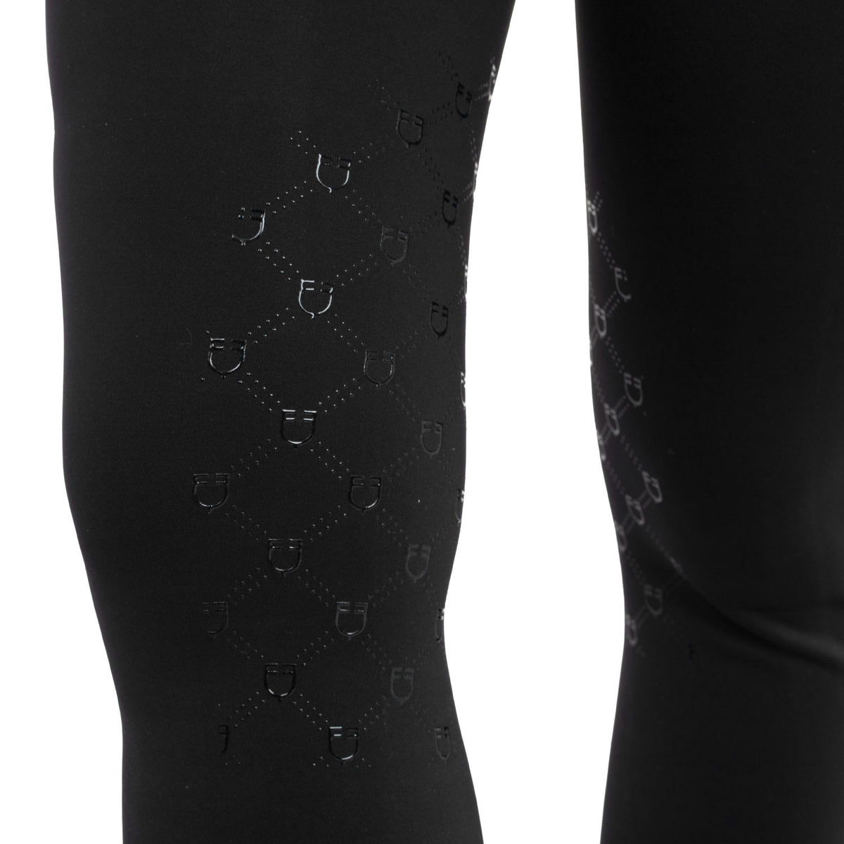 Leggings de Mujer de Cintura Alta en Tejido Técnico con Monograma
