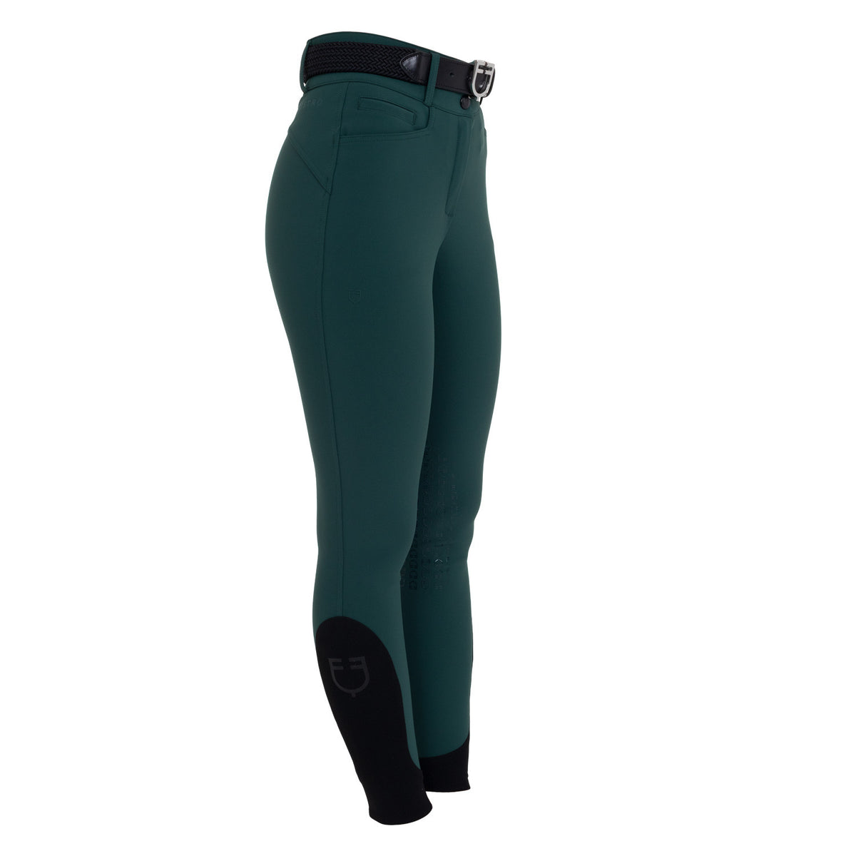 Pantalones de Mujer Cintura Alta con Grip en la Rodilla