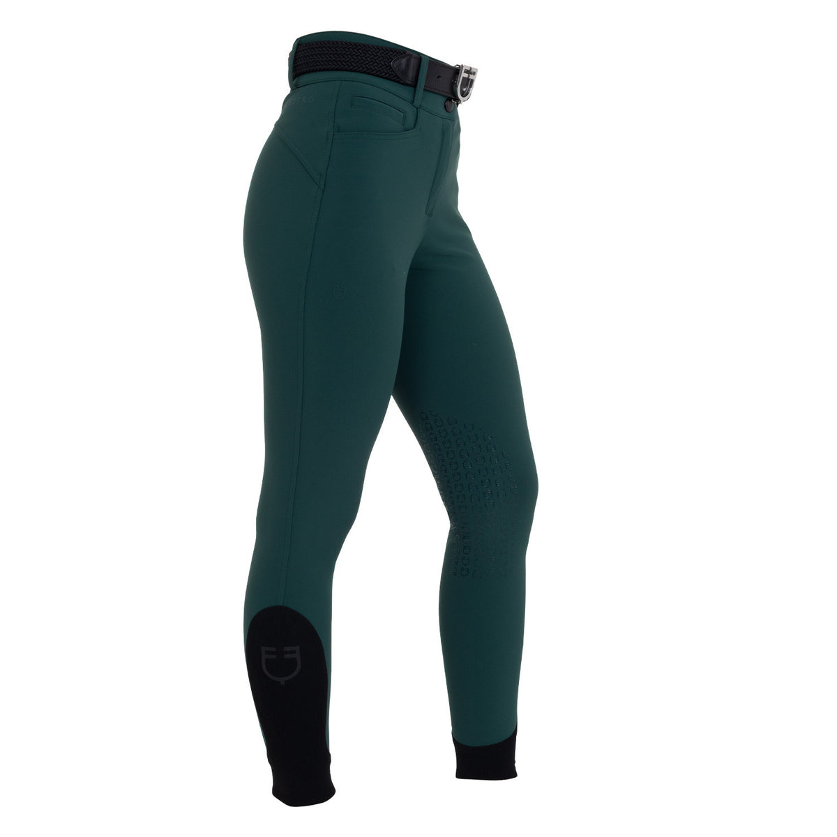 Pantalones de Mujer Cintura Alta con Grip en la Rodilla
