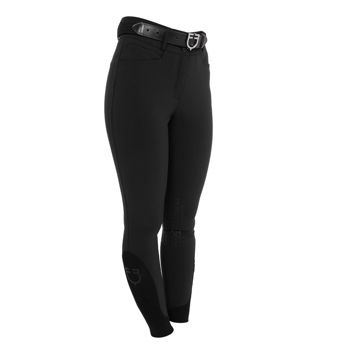 Pantalones de Mujer Cintura Alta con Grip en la Rodilla