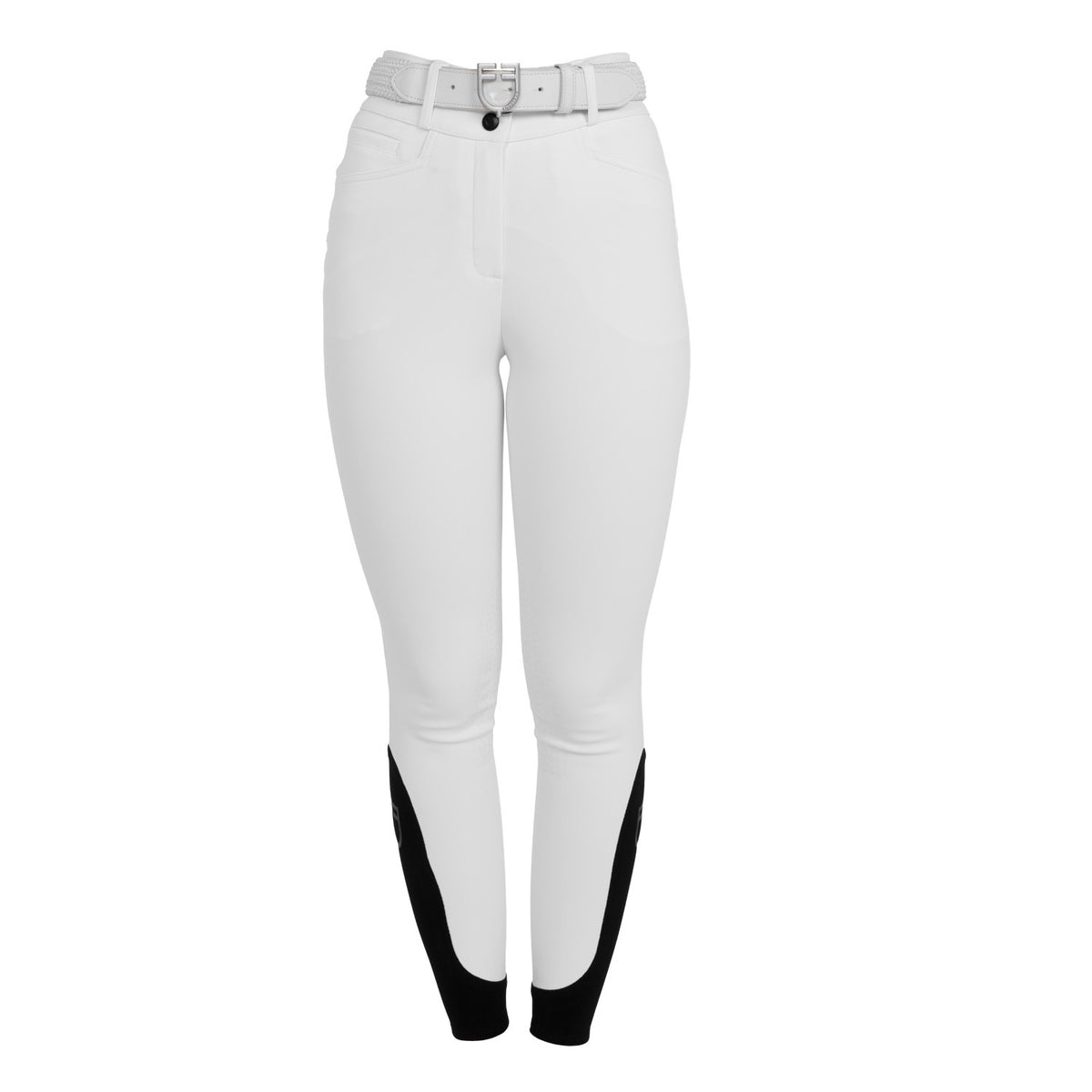 Pantalones de Mujer Cintura Alta con Grip en la Rodilla