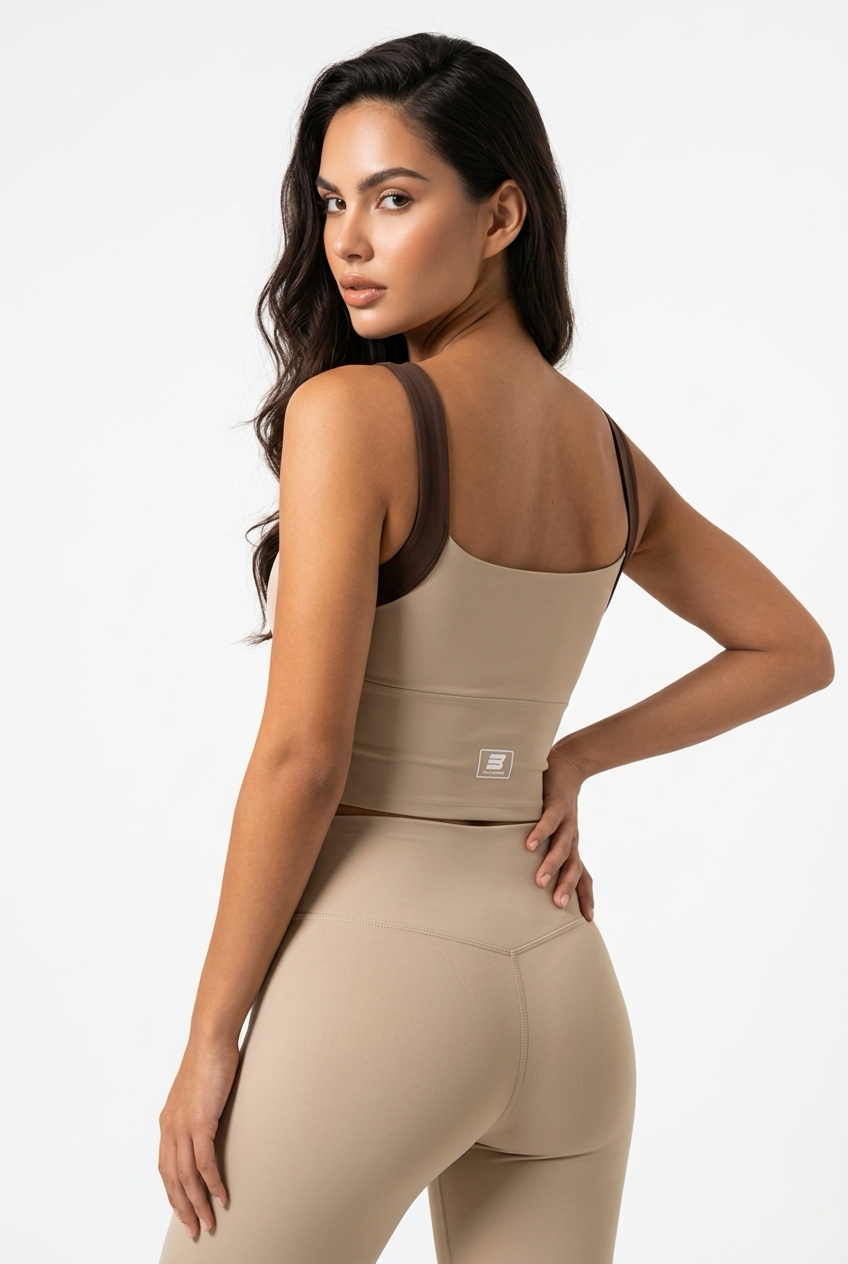 Top largo ajustado bellaonfit