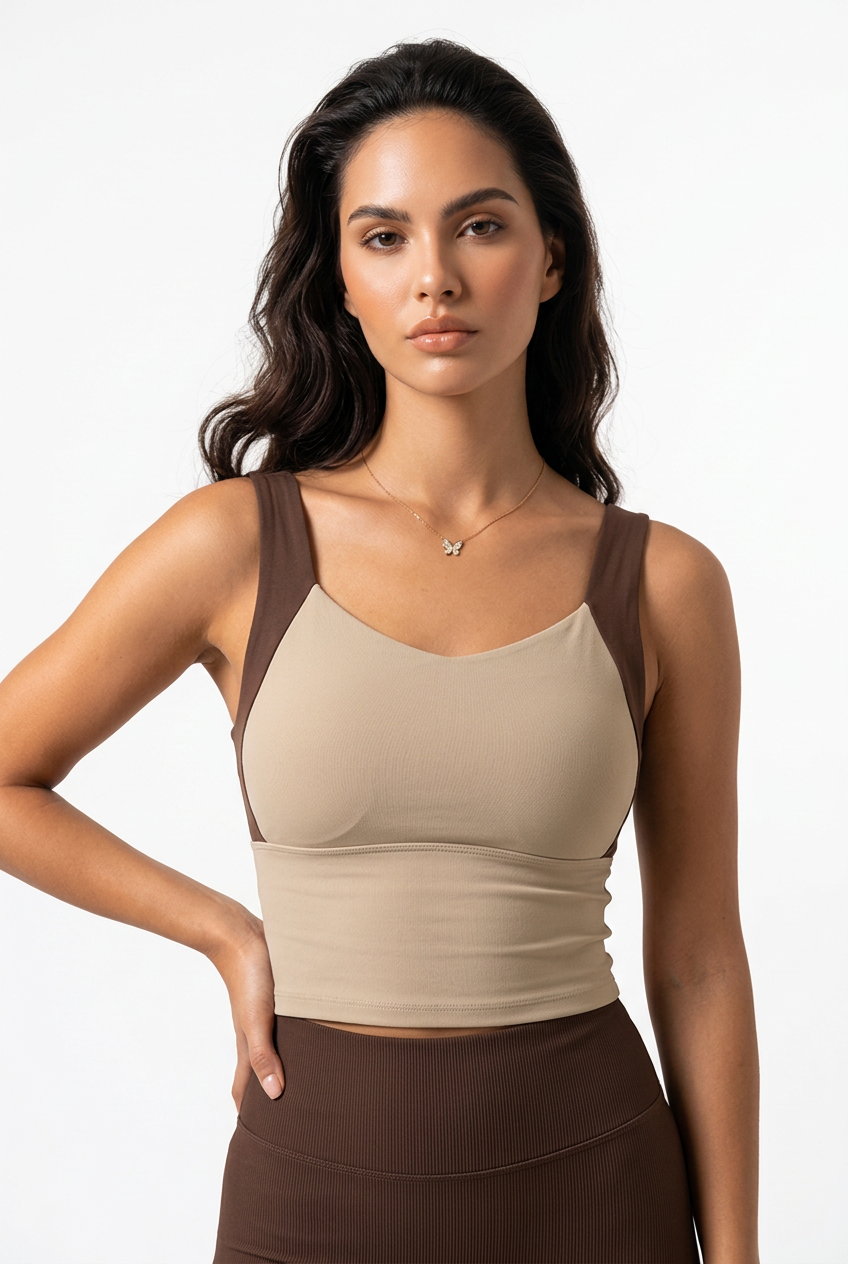 Top largo ajustado bellaonfit