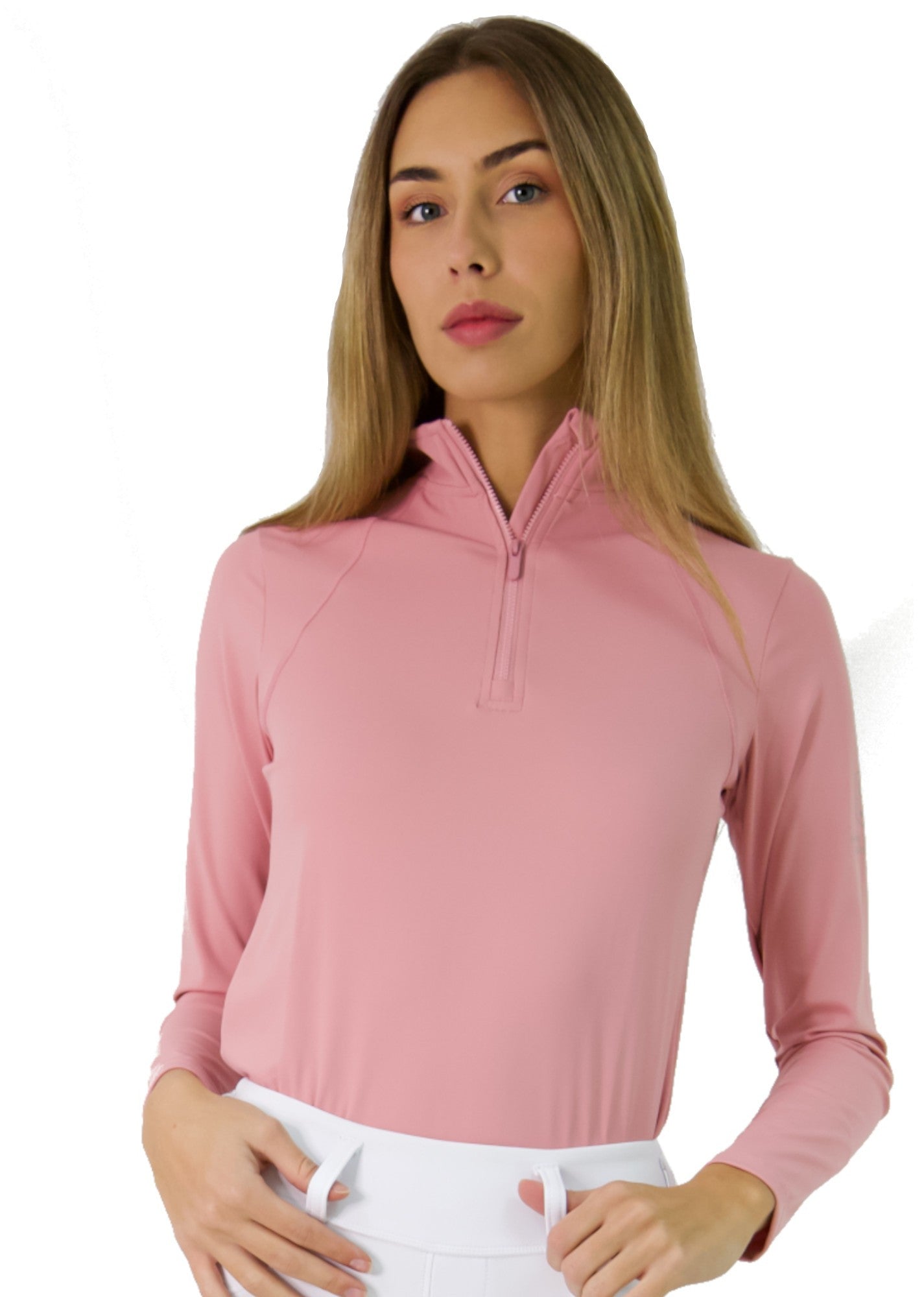 Polo Técnico Equitación  ELITé - Rosa
