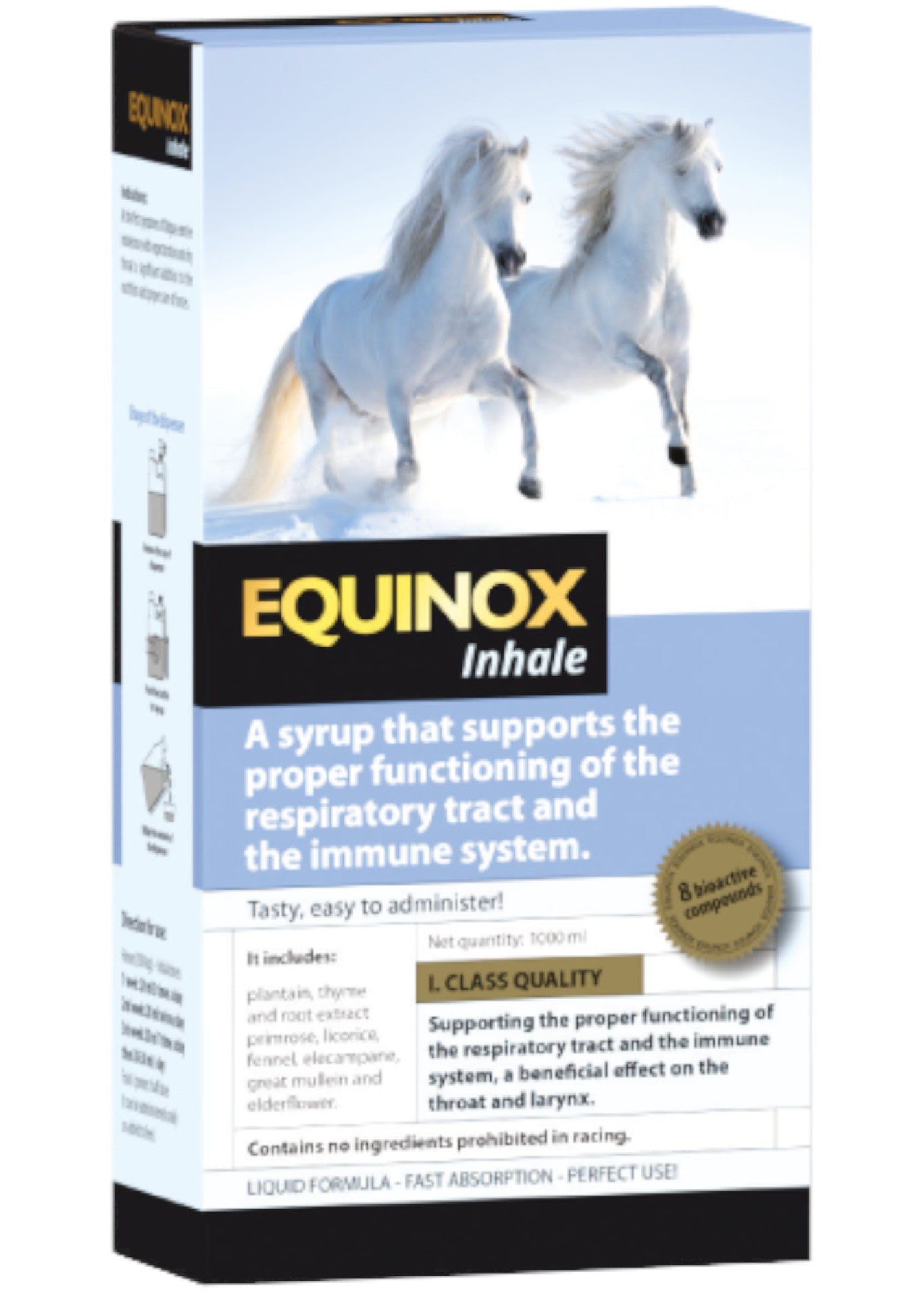 EQUINOX INHALE 1L - Jarabe respiratorio