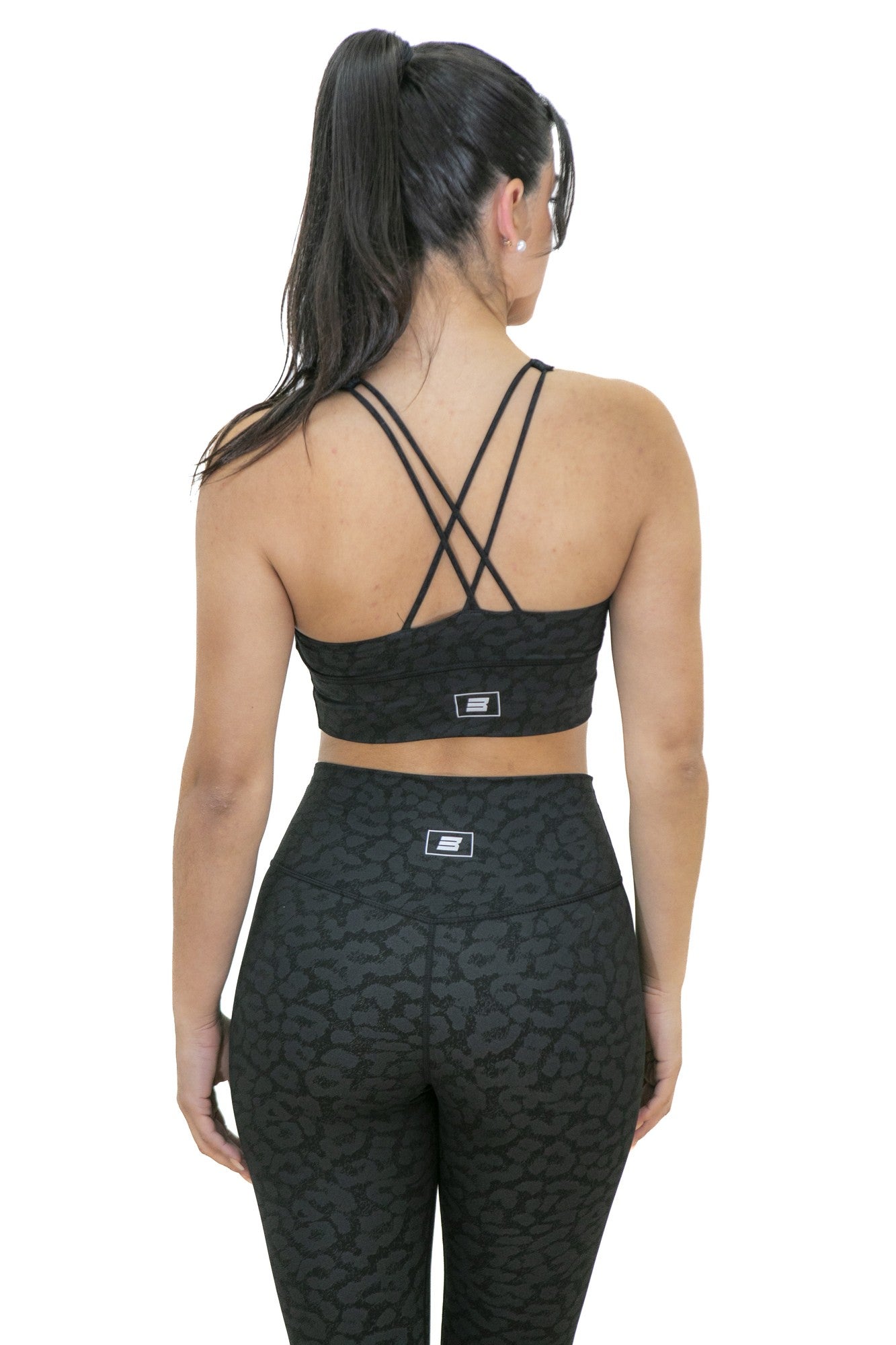 New Black Leopard Legging
