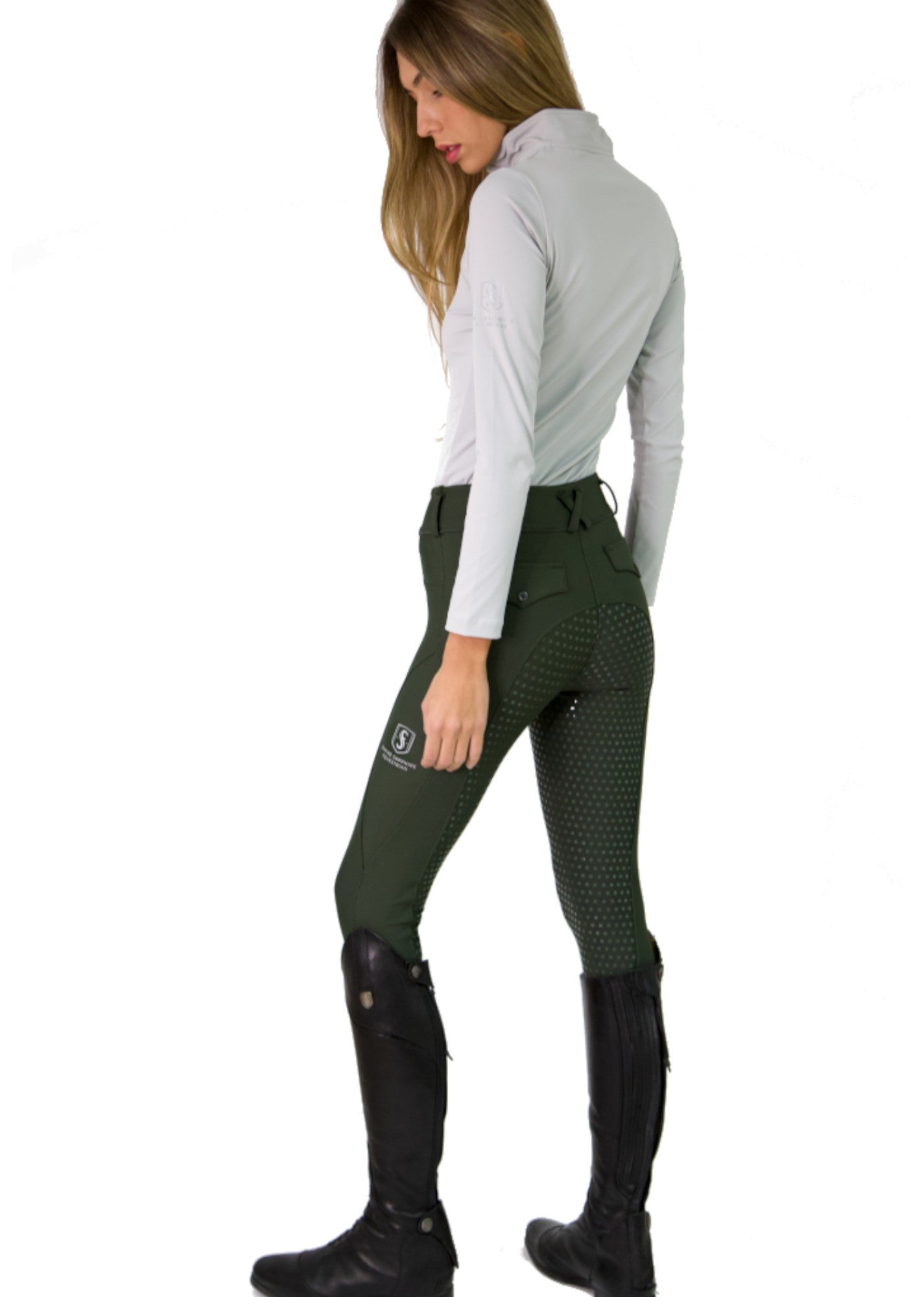 Legging equitación Full Seat ELITé - Verde