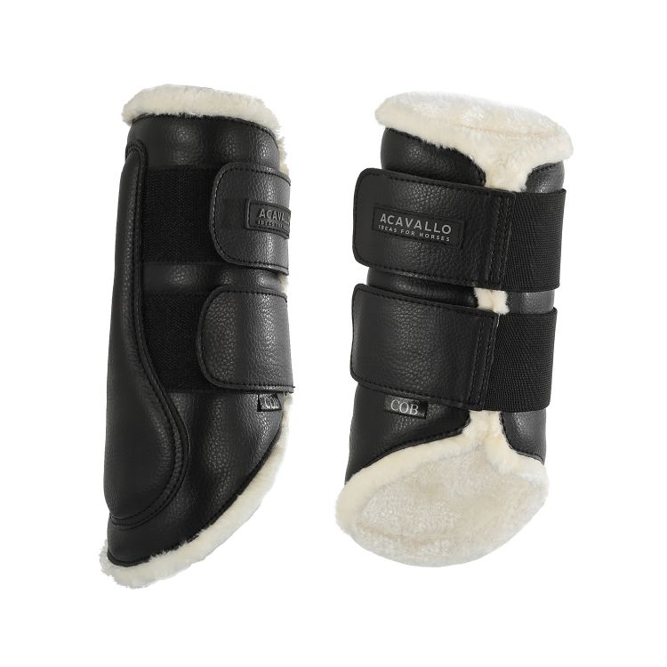 Protectores Delanteros Doma - Negro