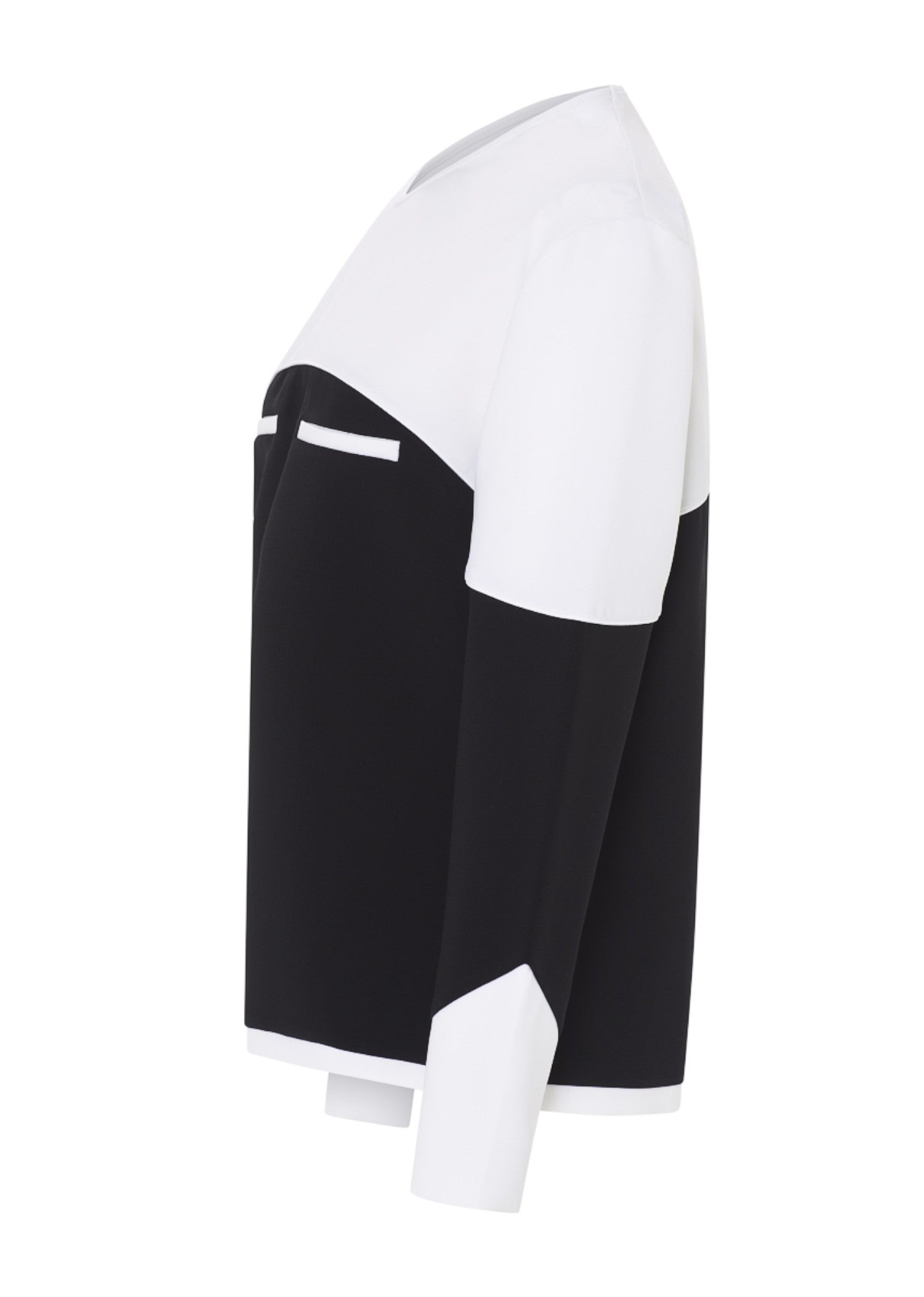 Camiseta Contraste CLASSIC - Negro Blanco