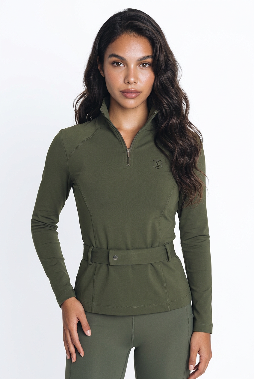 pro base layer equitacion empire sapphire verde